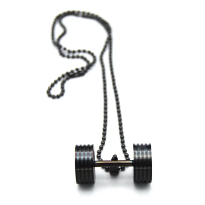 گردنبند استیل نیمه ضخیم زنجیر دات مدل 22615