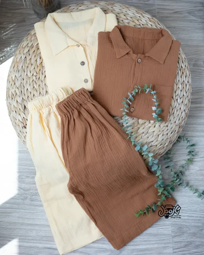 پیراهن و شلوارک تابستانی