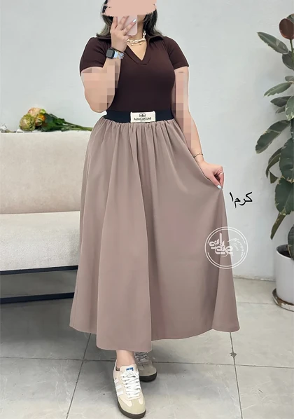 دامن سیلک لیونا