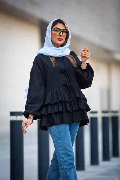 مانتو مراکشی دامن عروسکی