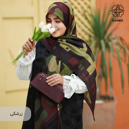 روسری نخ پنبه کوچه نگار