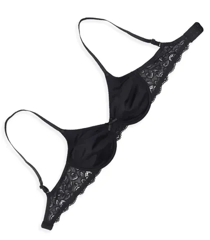 سوتین Neev نیو میکروفایبر ضد حساسیت کد 2426 مشکی Black