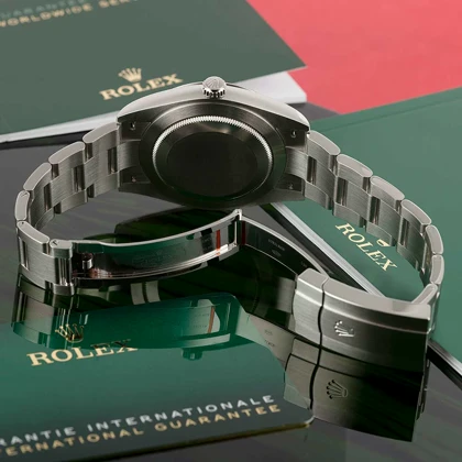 ساعت رولکس مردانه اویستر پرپچوال قرمز Rolex-4121-G