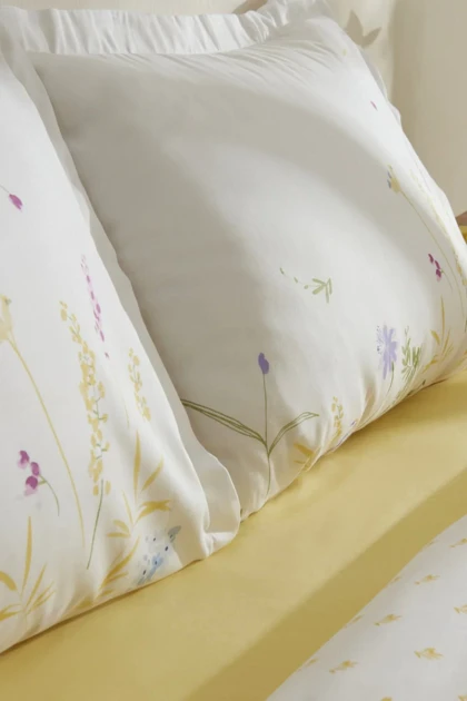 سرویس روتختی دو نفره Karaca Home مدل Jody پنبه - زرد