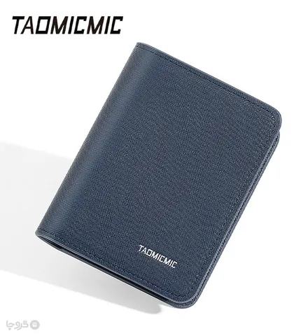 کیف پول مردانه تاشو زیپ‌دار Taomicmic تائومیک میک طرح کلاسیک