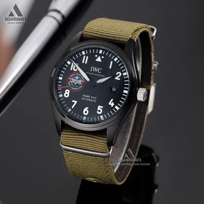 ساعت آی دبلیو سی بند برزنتی IWC Schaffhausen 912KG