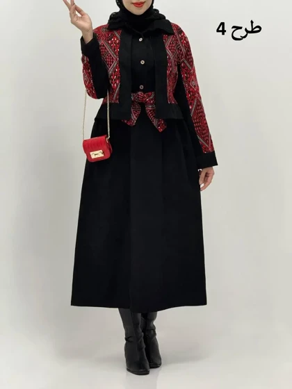 3901-کت و سارافون یلدایی هیوا