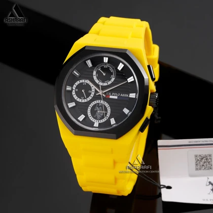 ساعت یو اس پولو زرد U.S. Polo Assn. USPA1103-06