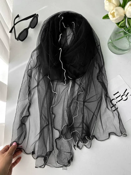 شال شیشه ای مرواریدی