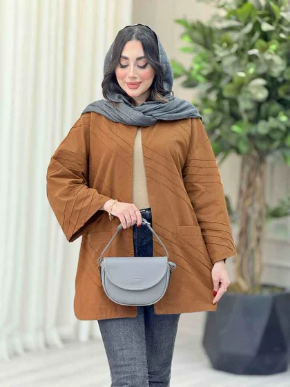 مانتو برش‌دار بغل چاک