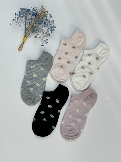 جوراب زنانه بابونه