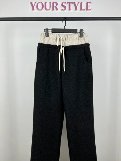 شلوار فوتر دوکمر 7701