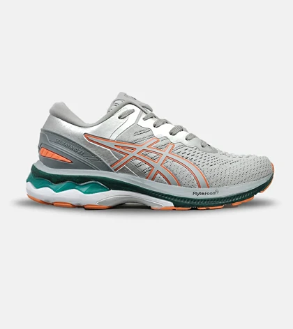 کتانی بزرگ پا طوسی روشن نارنجی ASICS GEL-KAYANO 27