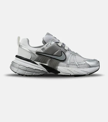 کفش کتانی مردانه و زنانه سفید طوسی Nike cushlon مدل 7841