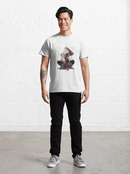 تیشرت با طرح Assassin's creed illustration اساسینز کرید کد 17174