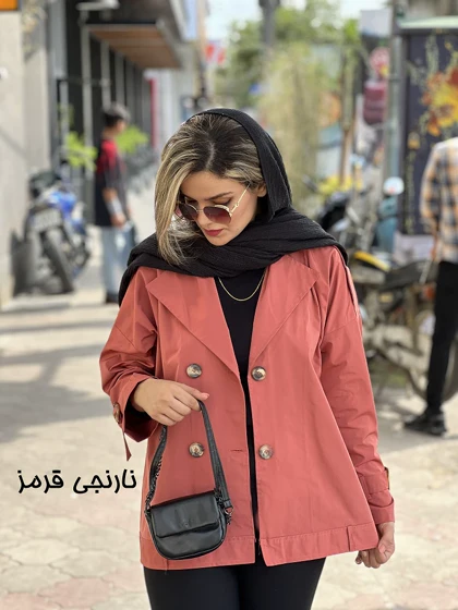 بارانی چهار دکمه آهو