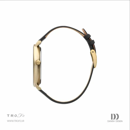 ساعت مچی عقربه ای مردانه دنیش دیزاین (Danish design) مدل Måne Gold Large IQ11Q1260