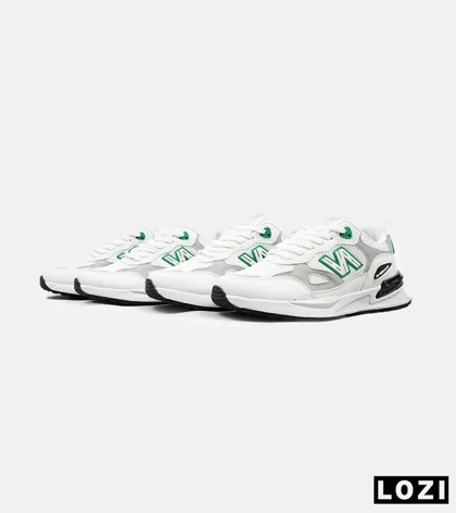 کفش کتانی مردانه سفید سبز NEW BALANCE yg niubailun مدل 4703