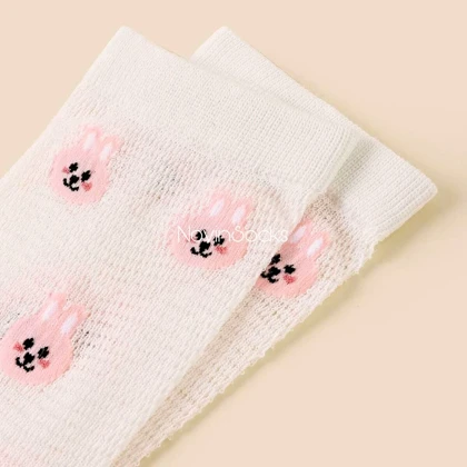 جوراب توری صورتی