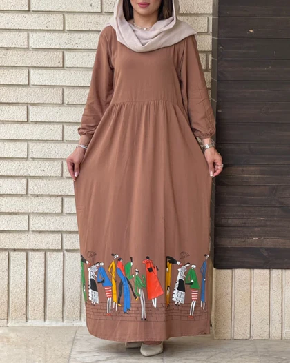 ساحلی نخی طرح بازار 7158