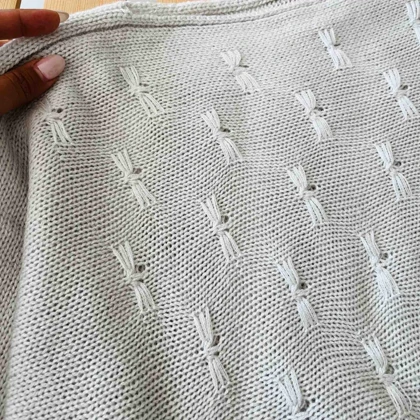 بافت استین دار کمونو زنانه - کد 809