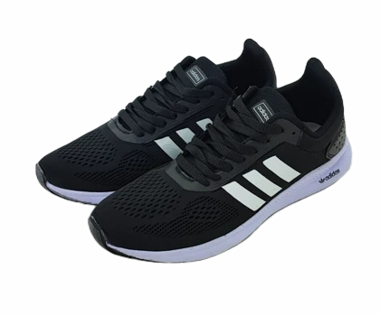 کفش اسپرت و رانینگ مردانه بزرگ‌پا برند آدیداس Adidas مدل فالکون مشکی کد 364