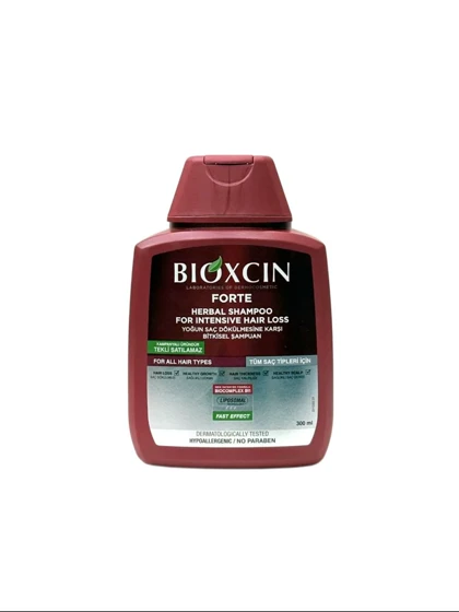 شامپو گیاهی Bioxcin Forte ضد ریزش مو و تقویت رشد 30001