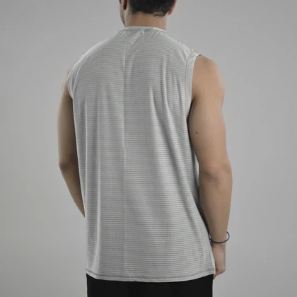 رکابی ورزشی مردانه نایک مدل VHD-Dri Fit-4K0988 طوسی روشن