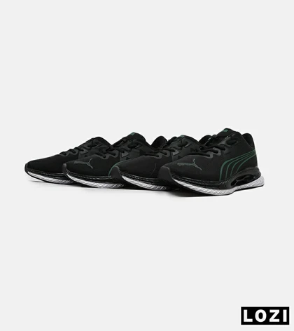 کفش کتانی ورزشی مردانه مشکی سبز PUMA مدل 5072