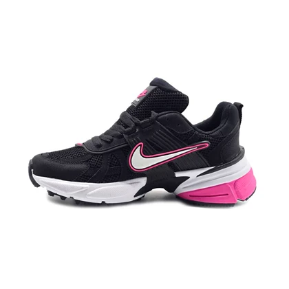 کفش و کتانی اسپرت زنانه مدل نایک کوشلون NIKE V2K رنگ مشکی صورتی