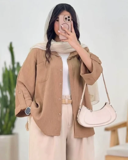 شومیز تک جیب سلنا