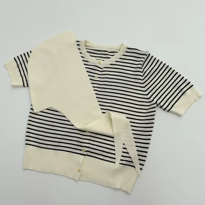 بافت راه راه کلاه دار 1007875