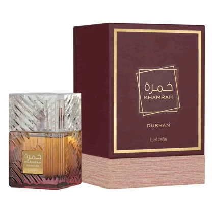 ادکلن خمره دخان لطافه Lattafa Khamrah Dukhan حجم 30 میلی لیتر
