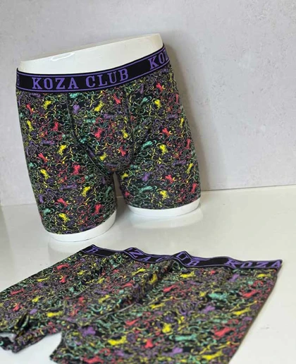 شورت مردانه پادار کوزا کد 142-9175