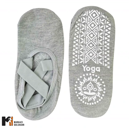 جوراب پیلاتس ضد لغزش کد 104