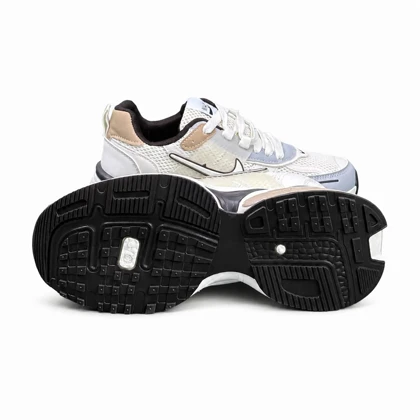 کتانی خارجی ست زن و مرد مدل نایکی خاکی Nike V2k