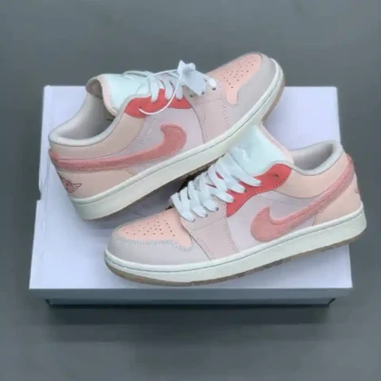 کفش نایک جردن وان صورتی Nike Air Jordan 1 Pink