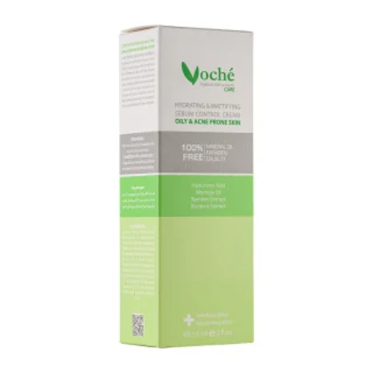 کرم آبرسان پوست چرب و آکنه دار وچه Voche حجم 60میل