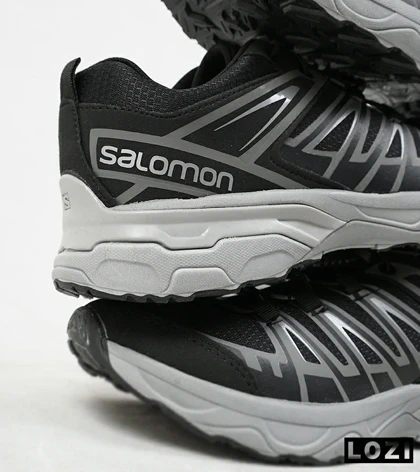 کفش کتانی بزرگ پا مشکی طوسی Salomon X ULTRA