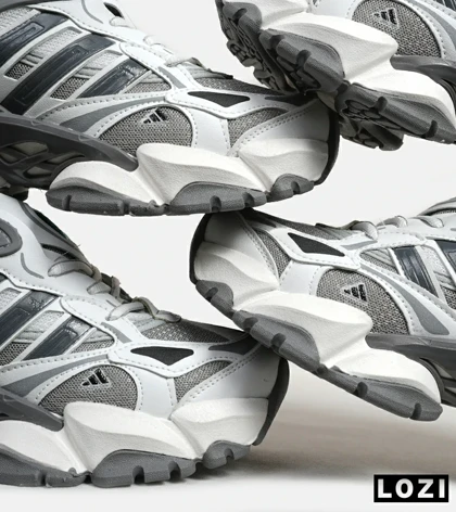 کفش کتانی مردانه و زنانه سفید طوسی ADIDAS performance x9000l4