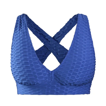 نیم‌تنه ورزشی زنانه مدل CT2263 آبی تیره