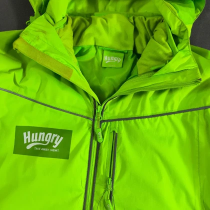 SIZE M-S کاپشن دوپوش گورتکس استوک اورجینال از برند Hungry (دو کاپشن در یک کاپشن)