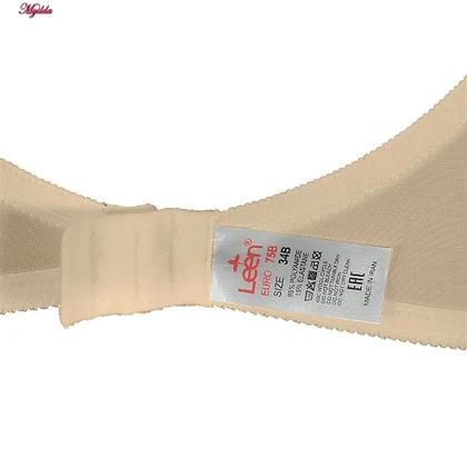 سوتین زنانه لین مدل پروانه ای فنردار کرم کد 4680-602