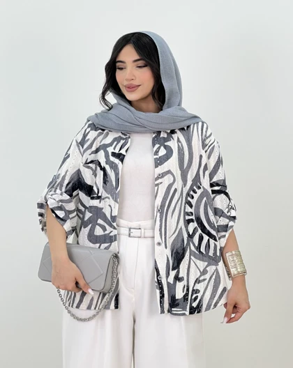 شومیز پروانه(23)کد:5159