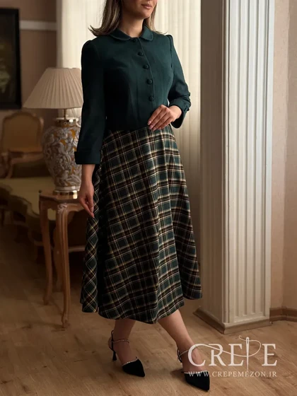 کت و دامن کشمیر خاتون