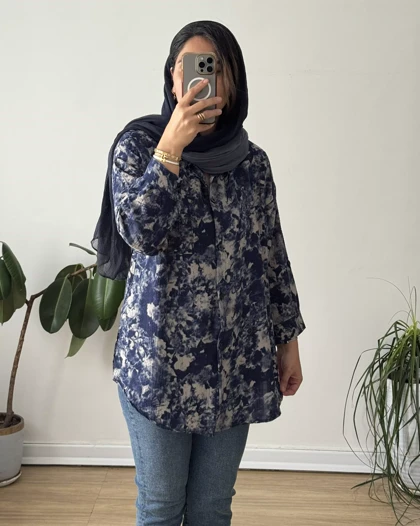 شومیز مانتویی لاریس