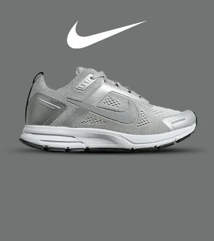کفش کتانی مردانه طوسی 24 NIKE zoom structure مدل 7040