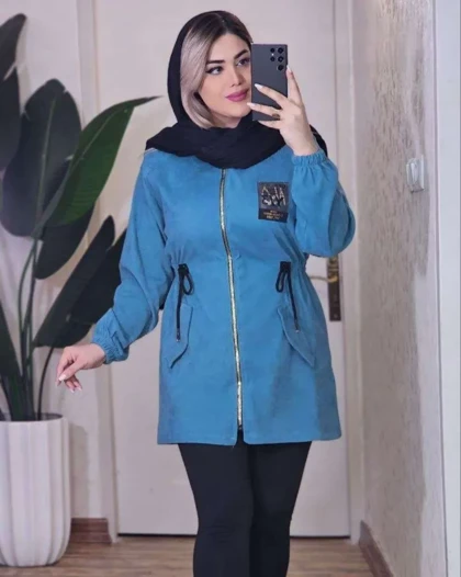 مانتو کلاهدار ترانه