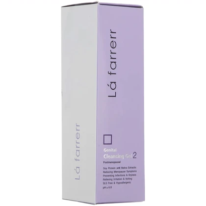ژل بهداشتی بانوان لافارر مدل Genital Cleansing Gel 2 مناسب دوران یائسگی 250ml