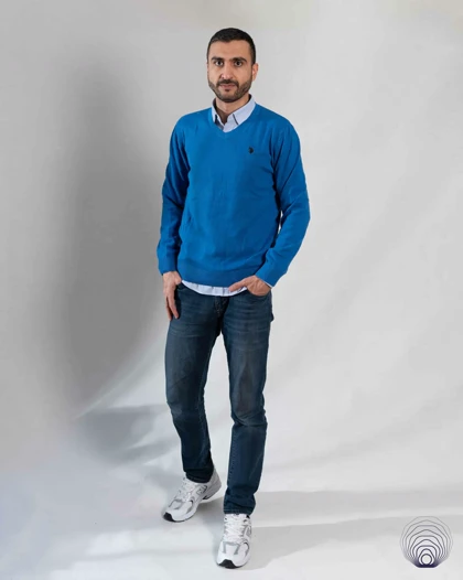 پلیور یقه هفت مردانه U.S.Polo Assn – فیت راحت و کلاسیک آمریکایی